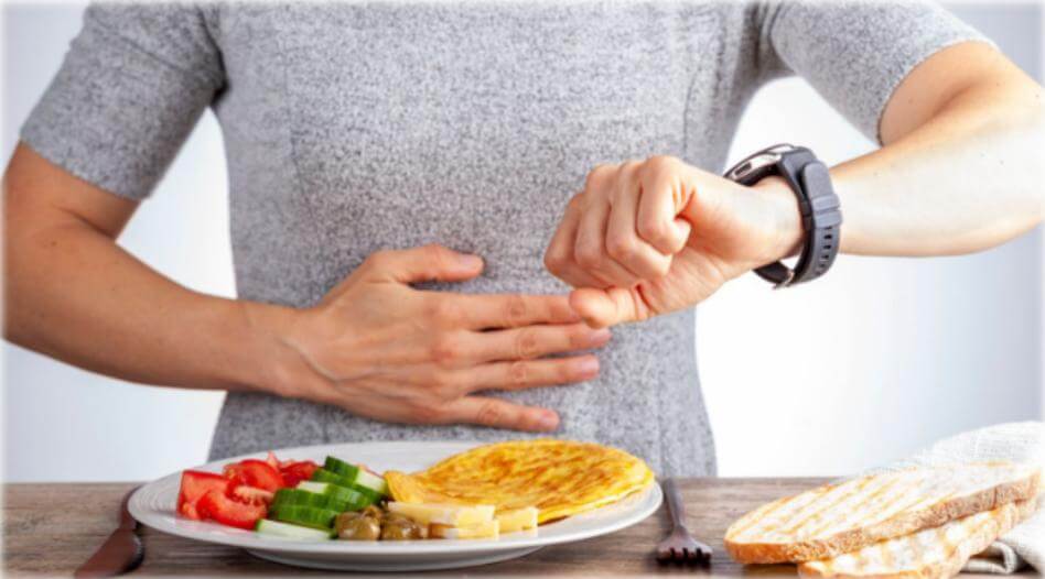 Hora de comidas ayuno intermitente