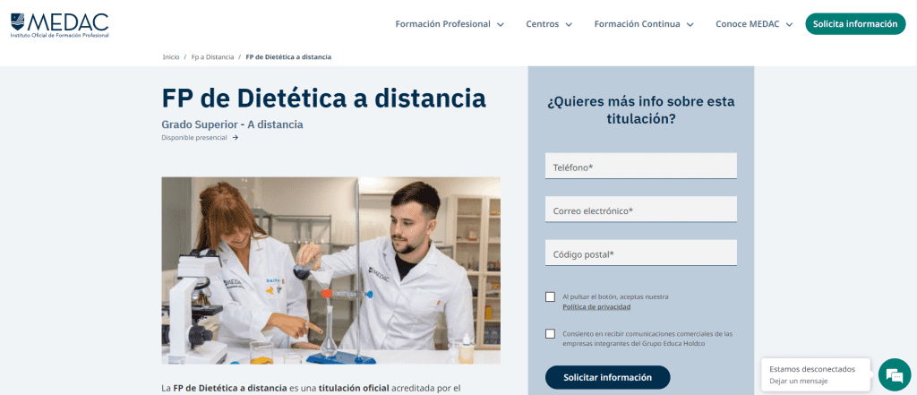 TSD MEDAC PRECIO - 2026 1 Página oficial de MEDAC