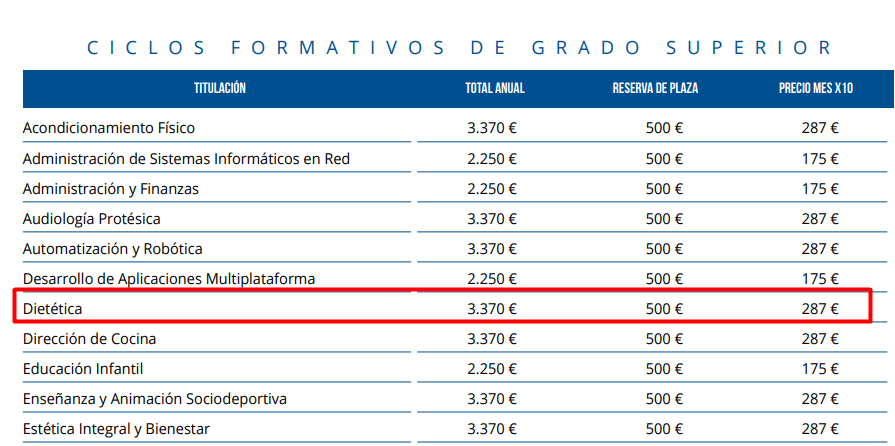 Web de la UAX