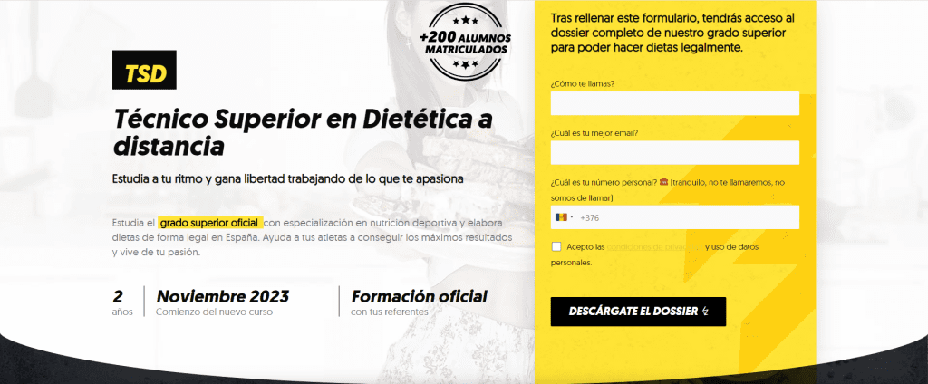 Web de Fit Generation