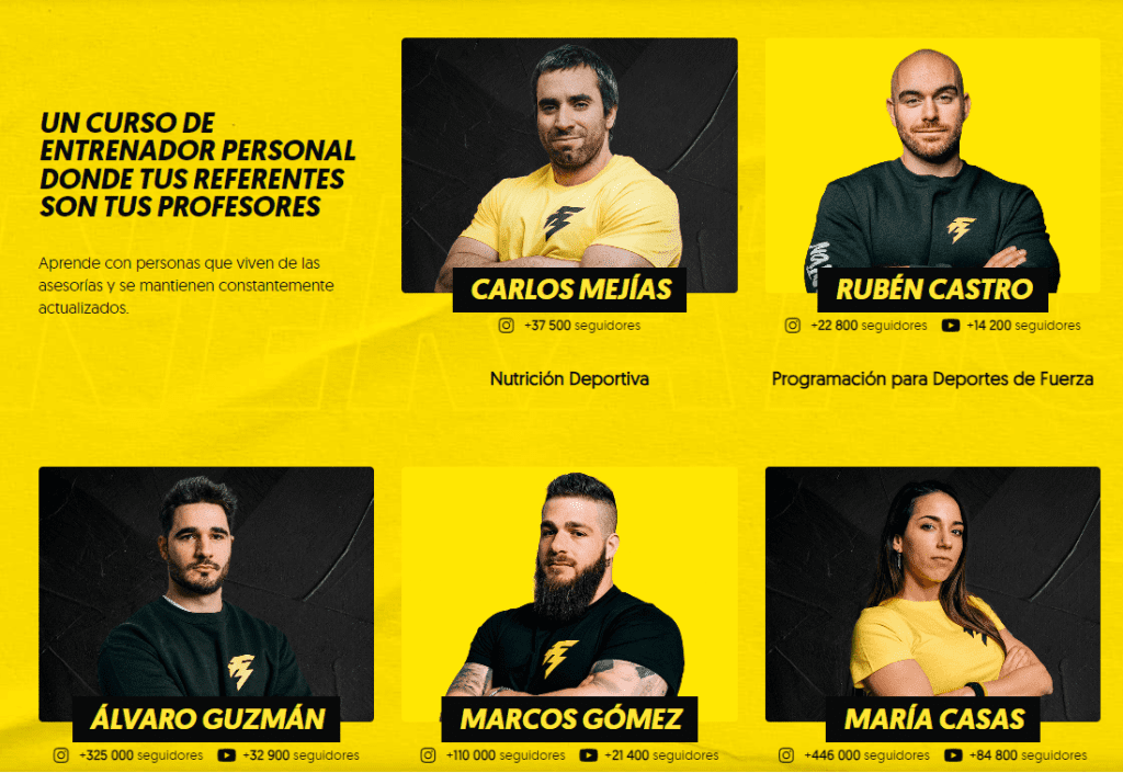 Web de Fit Generation