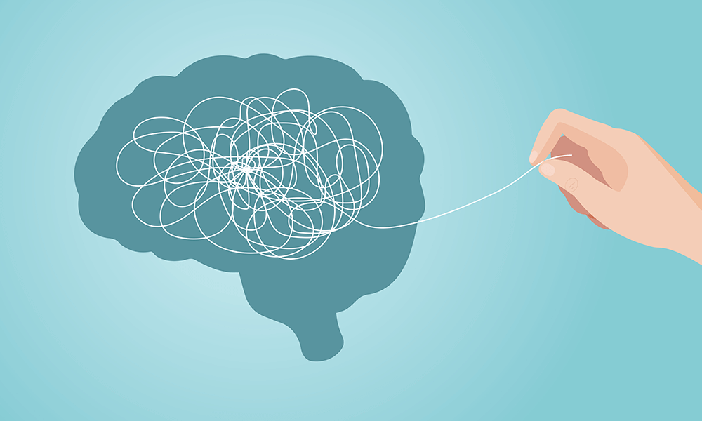 Representación gráfica de salud mental
