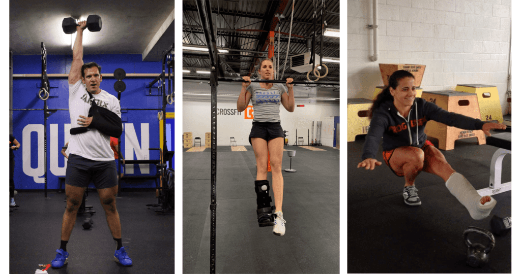 Entrenar con extremidad no lesionada