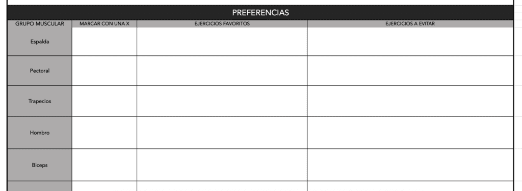 Referencias grupos musculares