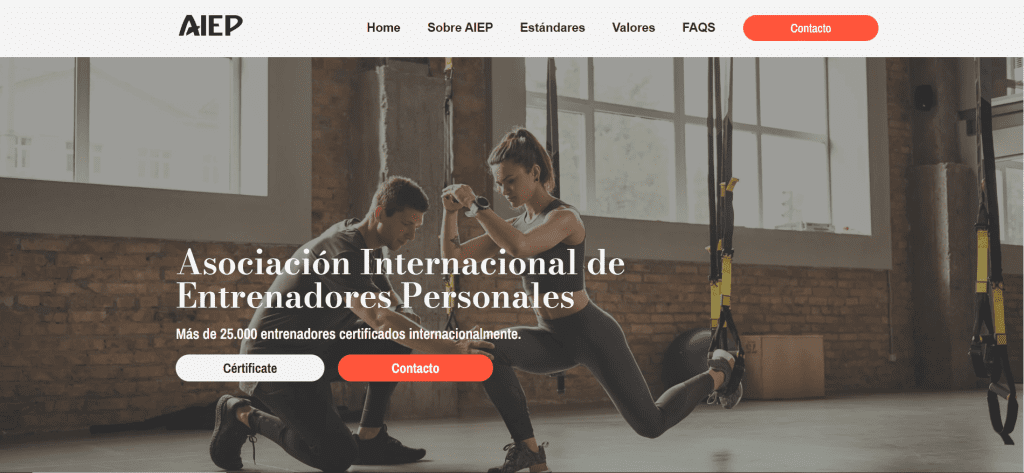 Certificados de la AIEP
