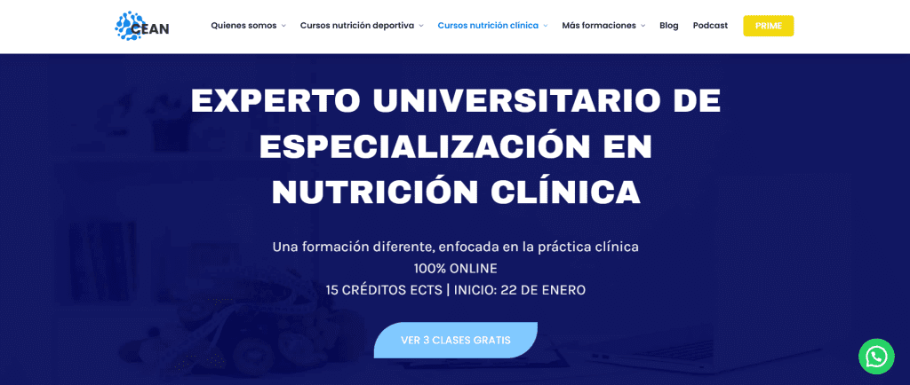 Nutrición clínica de CAEN