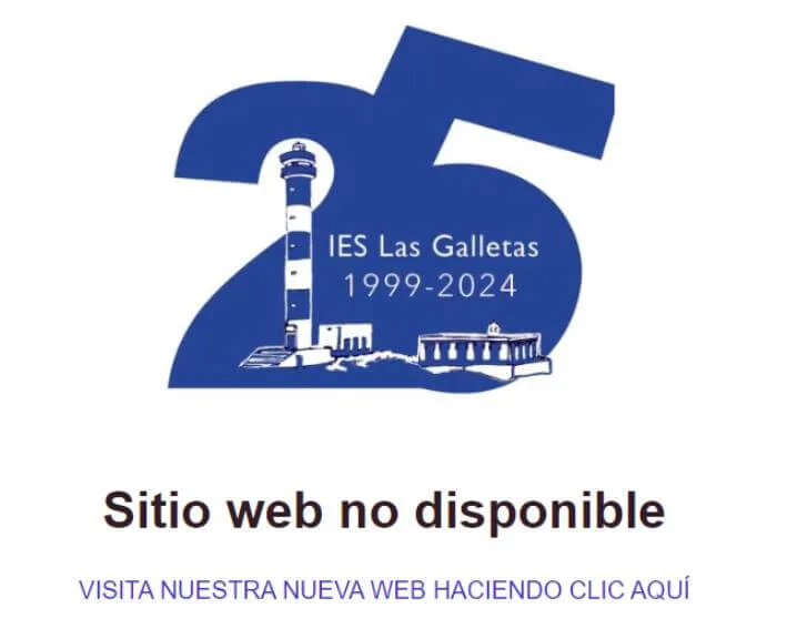 Web del IES Las Galletas