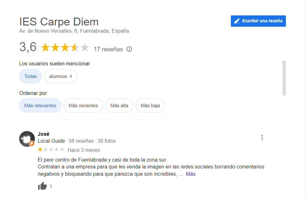 My Business del IES Carpe Diem