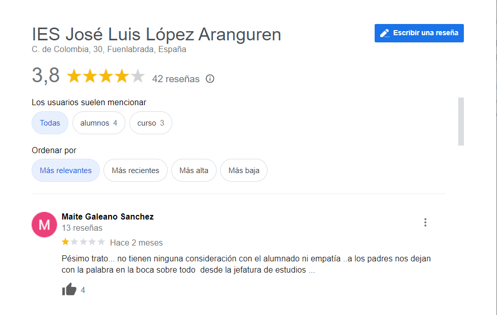 Business del IES José Luis