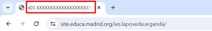 Error 403