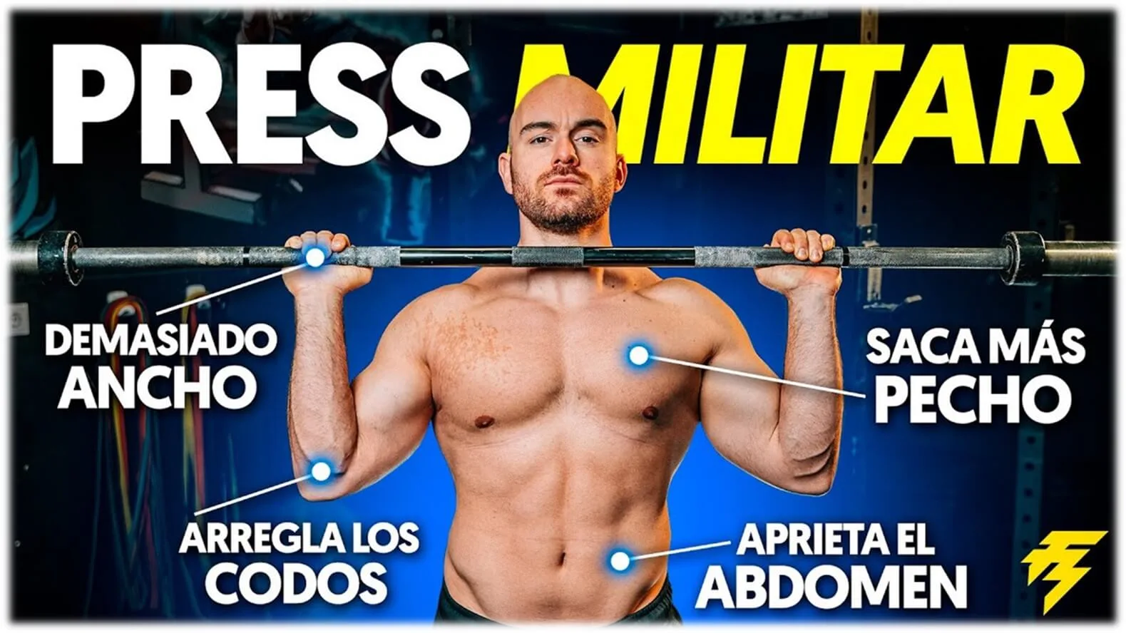 cómo hacer press militar