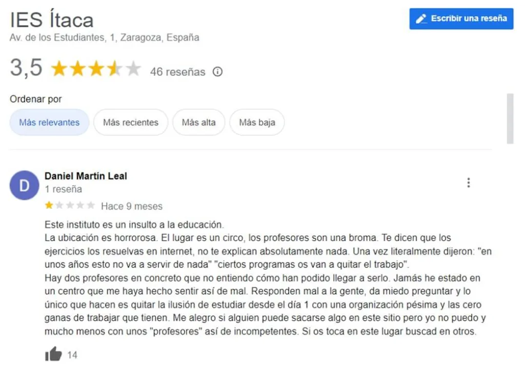 Cursos en Zaragoza