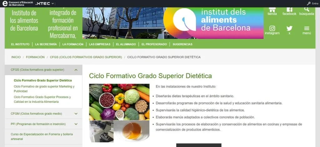 web para hacer curso de TSD