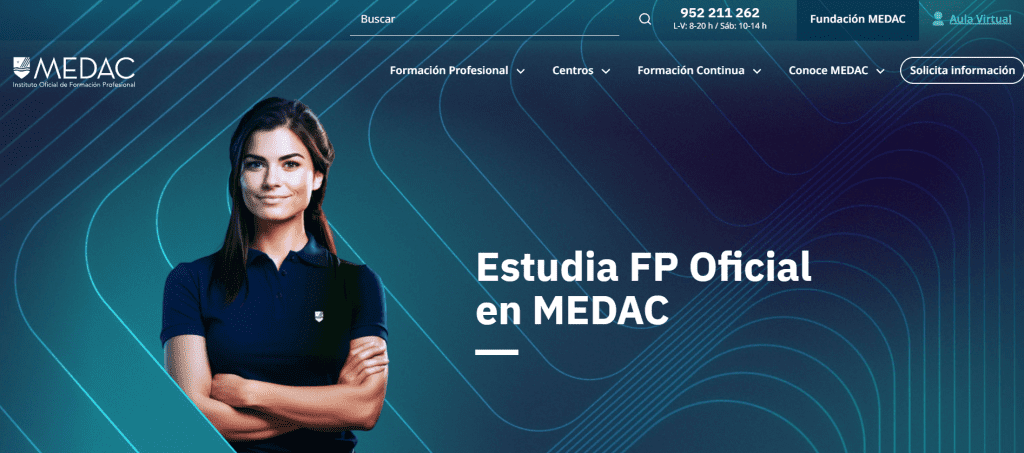 Web de MEDAC