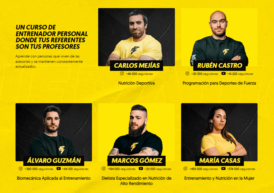 Profesores Fit Generation