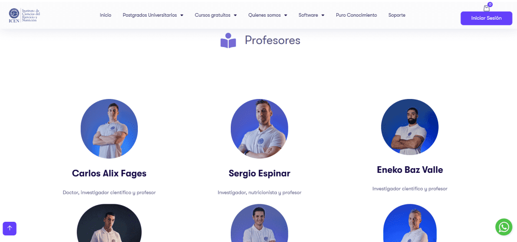Web de ICEN