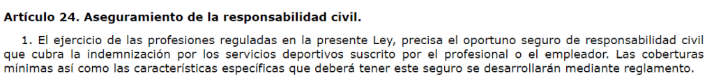 Aseguramiento de la responsabilidad civil