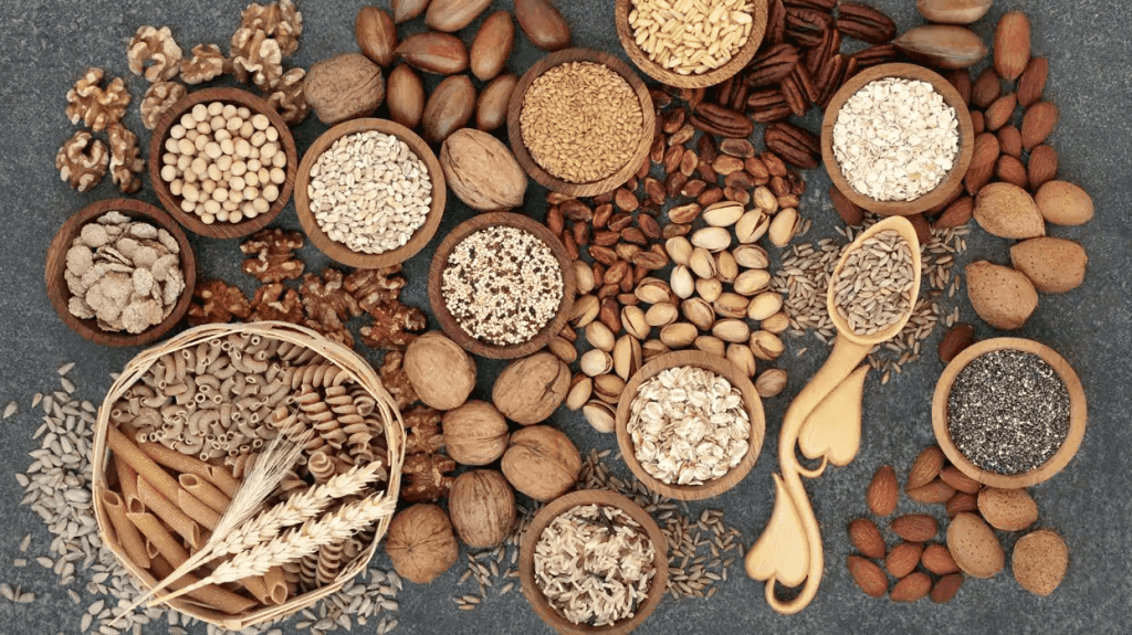 Alimentos con fibra