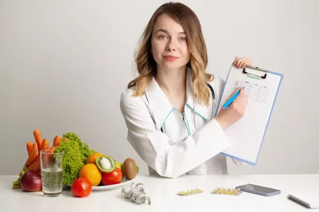 young nutritionist doctor writing diet plan healthy eating 118454 17407 jpeg