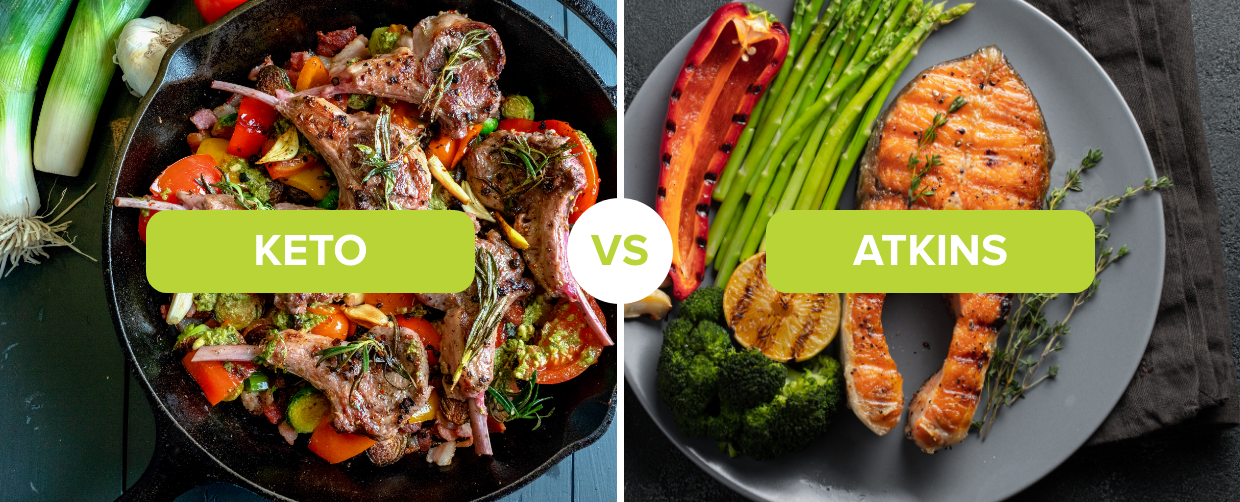 Dieta Atkins vs Keto: diferencias y cuál es mejor