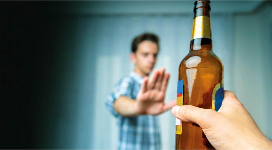 Evitar el consumo de alcohol