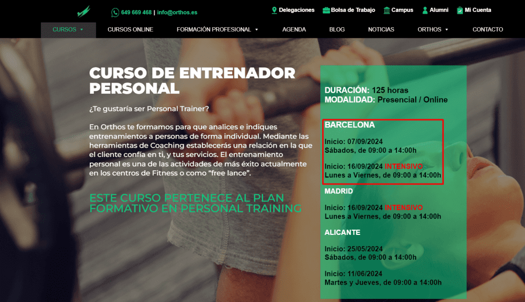 Web de Orthos