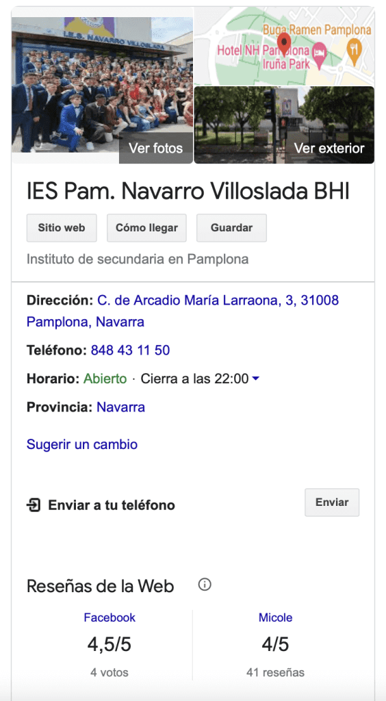 IES Navarro Villoslada