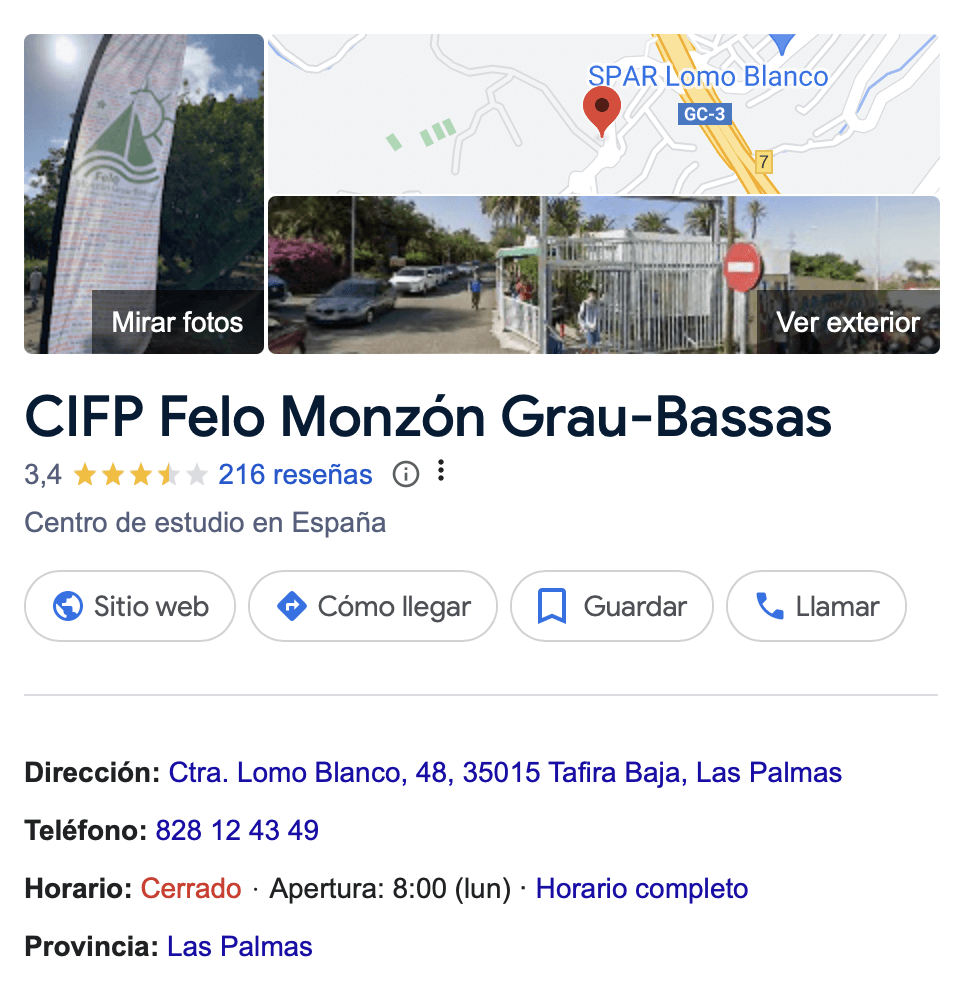 CIFP Felo Monzón