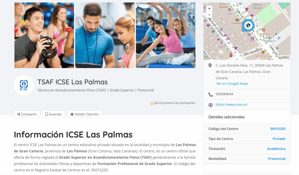 TSAF ICSE Las palmas