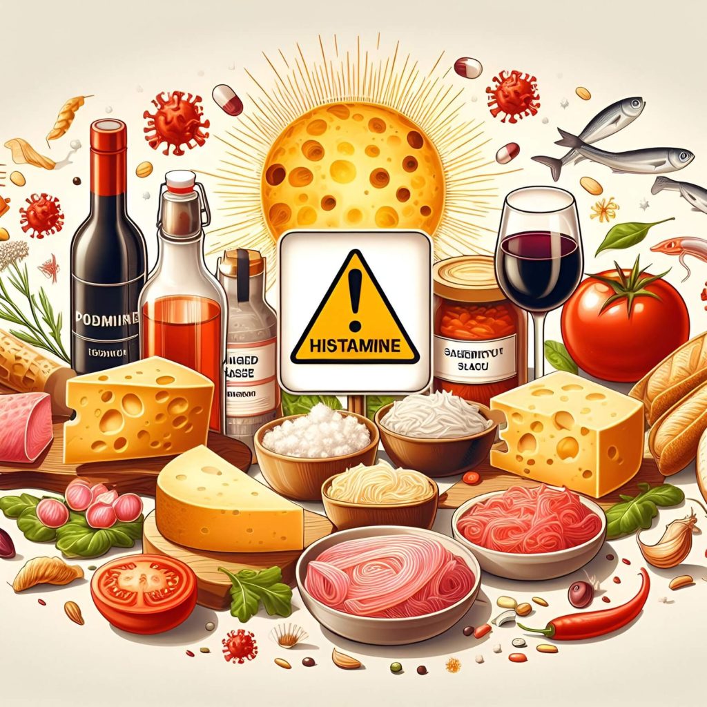 Alimentos ricos en histamina