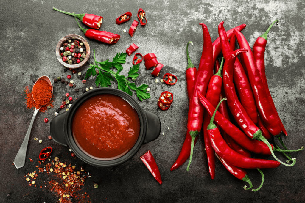 Comida picante y EII
