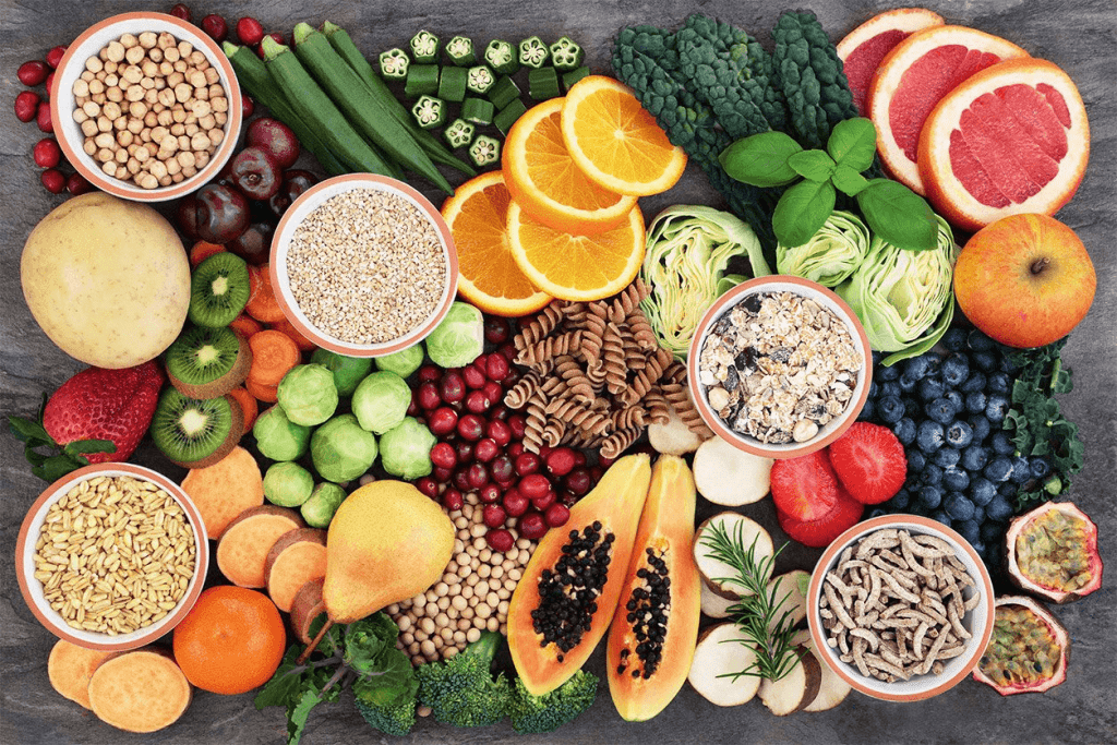 Alimentos con fibra