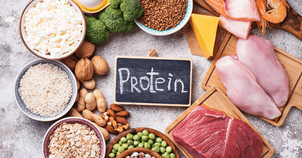 Alimentos con proteínas