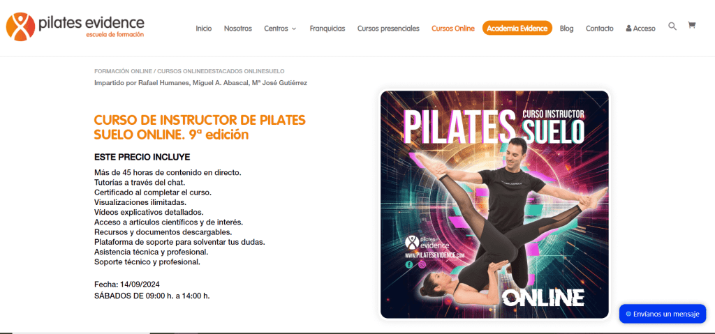 Pilates Evidence