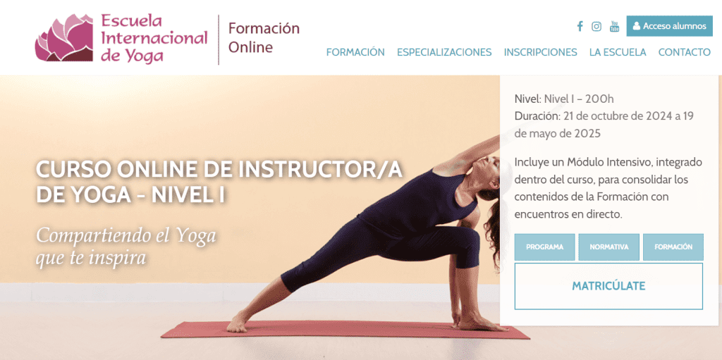 Escuela Internacional de Yoga