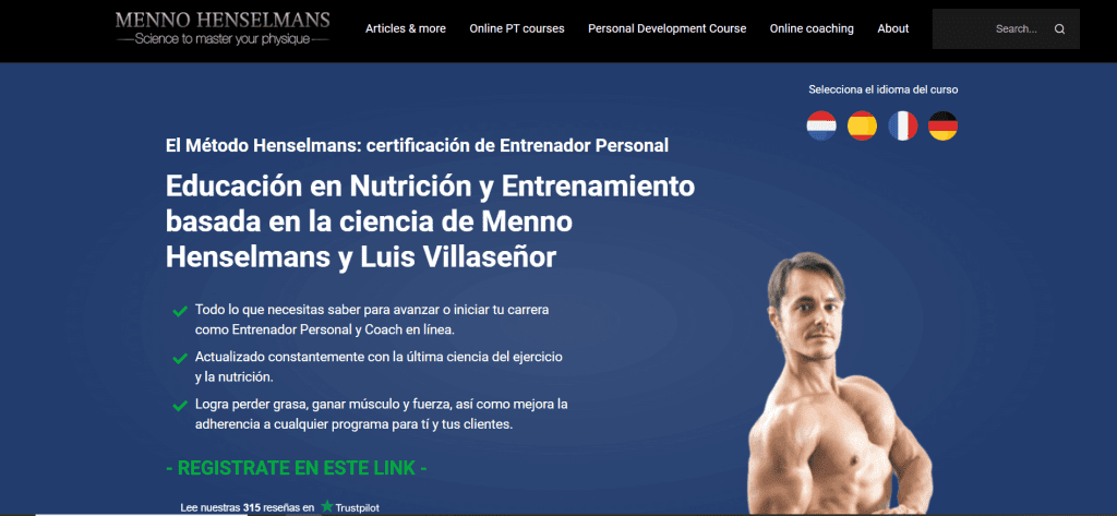 Curso de Menno Henselmans