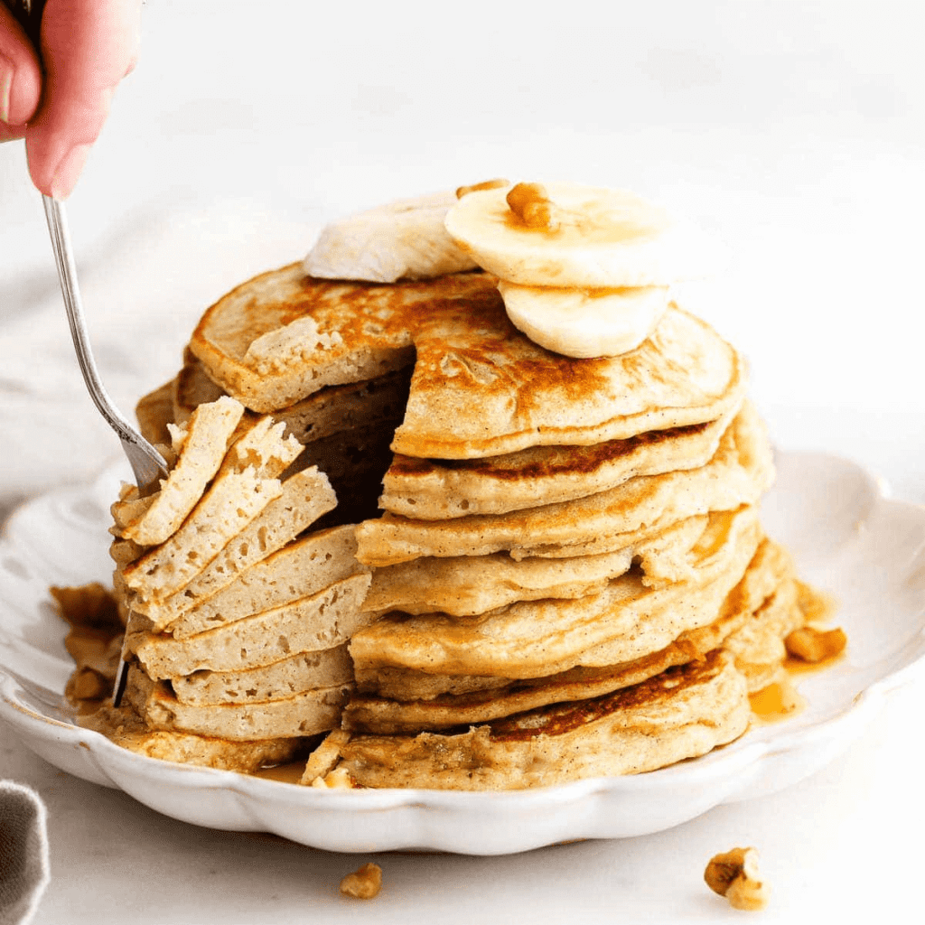 ¿Qué desayunar para ganar masa muscular? 7 Tortitas de plátano