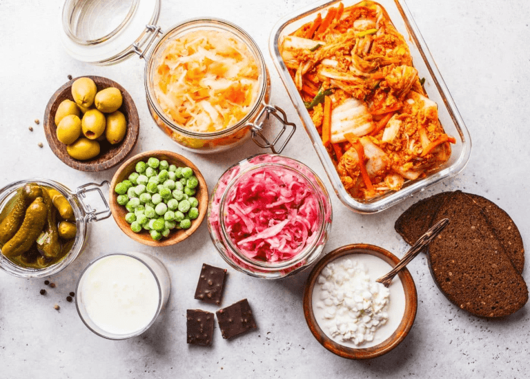 Alimentos con probióticos