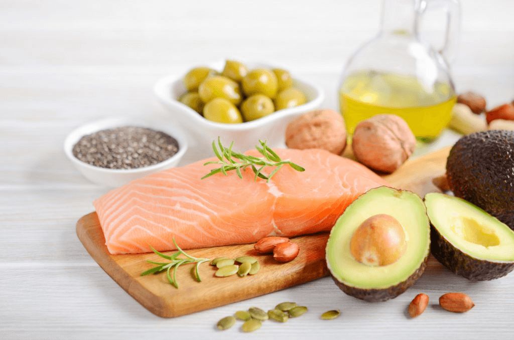 Grasas saludables en alimentos