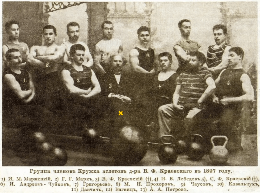 Miembros Círculo de Atletas Dr. Kraevsky
