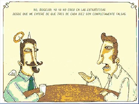 Estadísticas completamente falsas