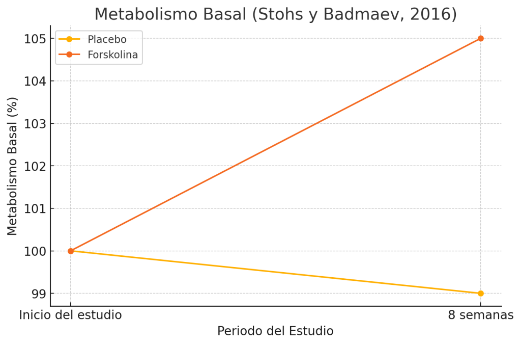 Gráfica metabolismo basal