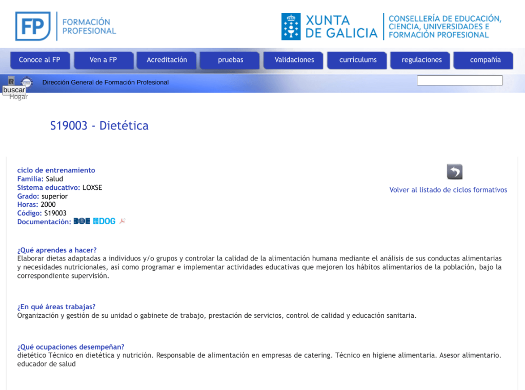 Instituto Formación Profesional A Carballeir