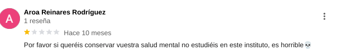Reseñas de Google Aroa
