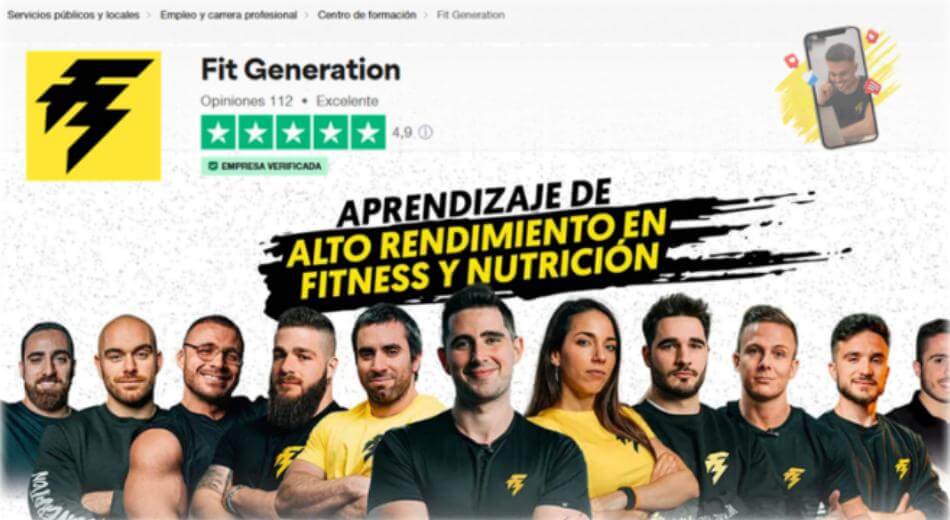 Profesionales de Fit Generation
