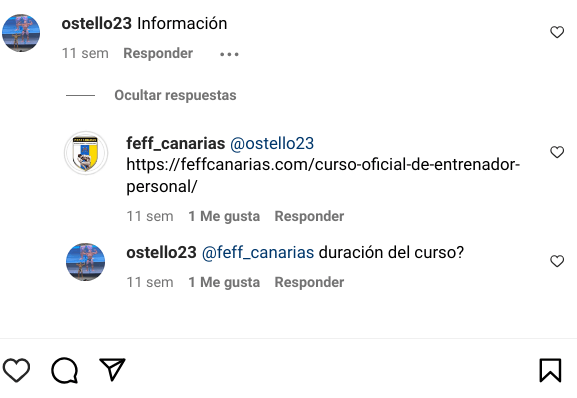 Instagram de @feff_canarias