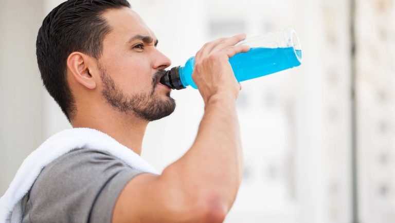 Beber durante el entrenamiento