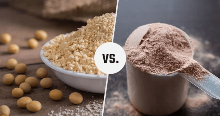 Proteína de soja vs whey