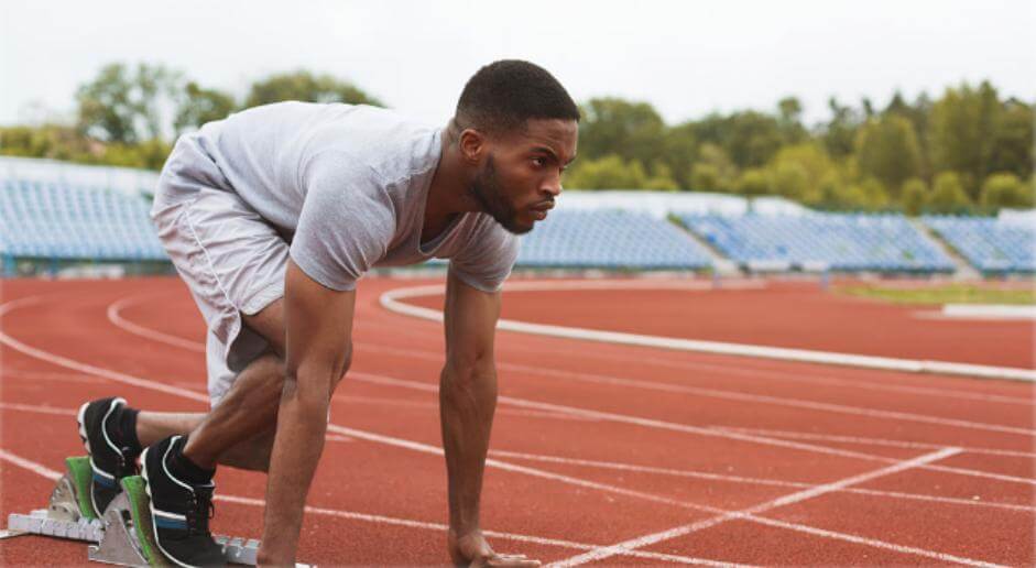 Objetivo y la capacidad del atleta