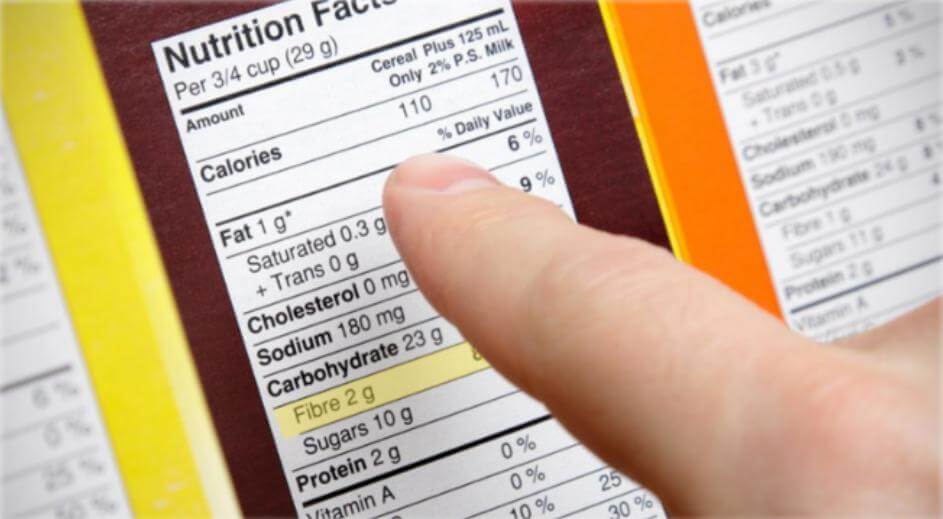 Información nutricional de los cereales
